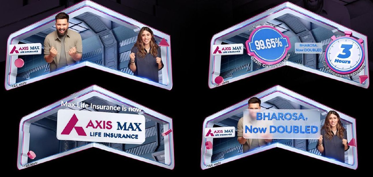 Axis Bank — anamorphic content — visuals by Zero Design Studio