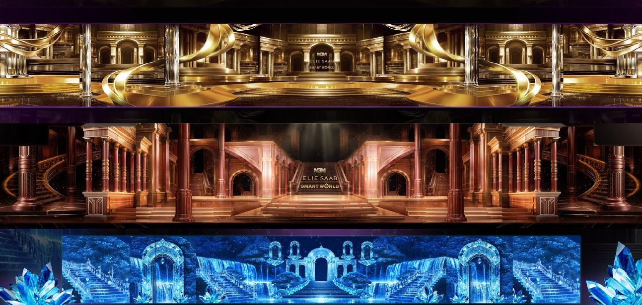 Elie Saab × M3M — visuals by Zero Design Studio