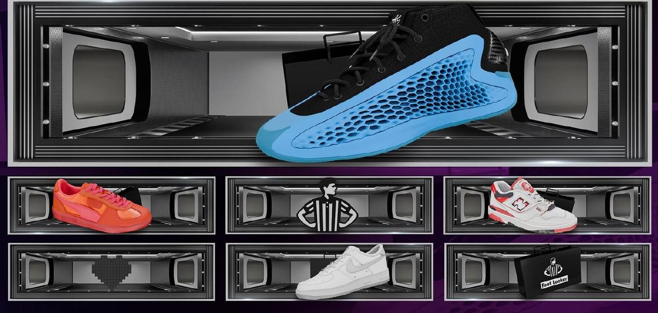 Foot Locker anamorphic — visuals by Zero Design Studio