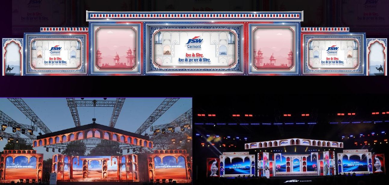 JSW Cement — visuals by Zero Design Studio