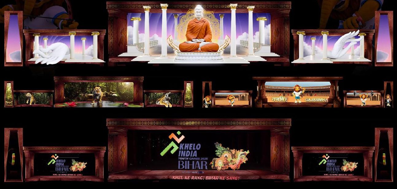 Khelo India — visuals by Zero Design Studio
