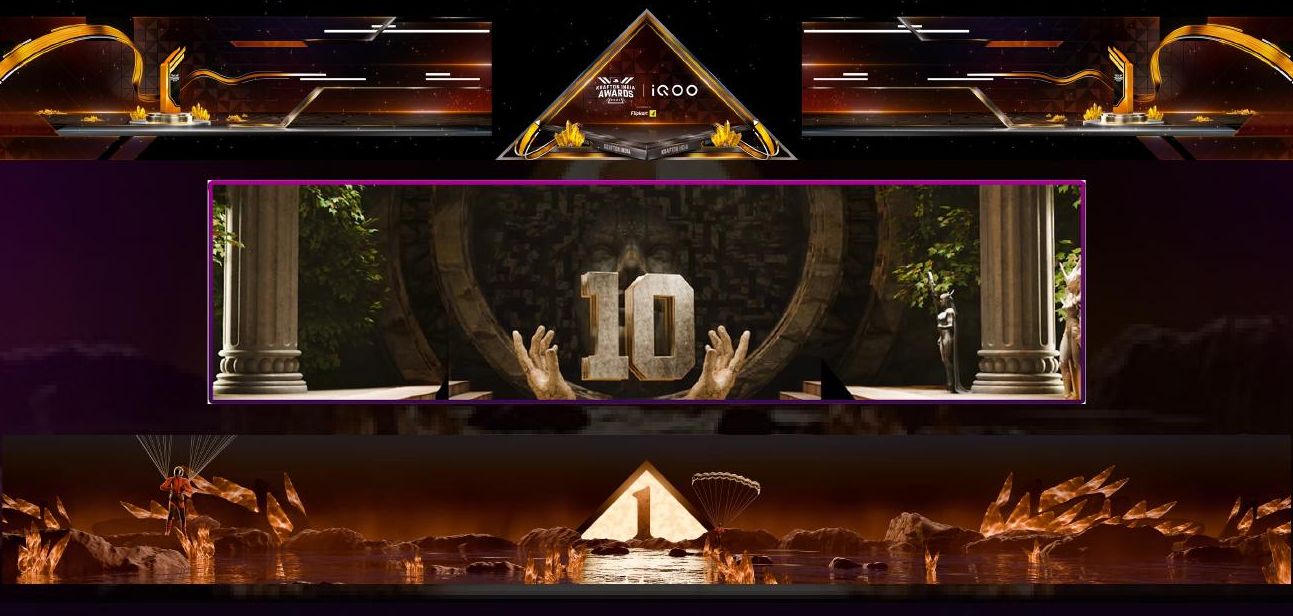 Krafton Awards India — visuals by Zero Design Studio